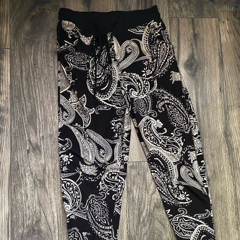 Paisley Print Jogger